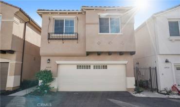 Front of home and garage access