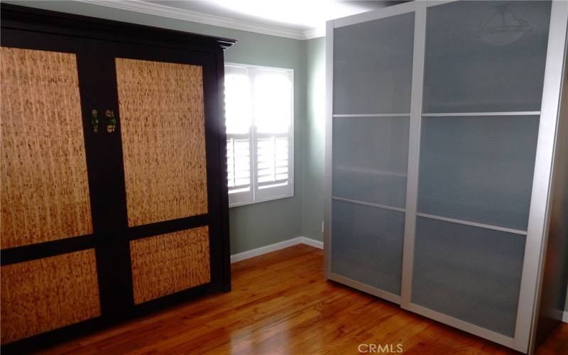 Good sized closet in bedroom #2.