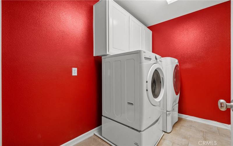 Laundry room.