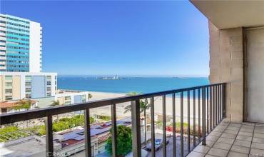 Great views! The condo is being sold unfurnished. Furnishings used for staging maybe purchased outside of escrow.