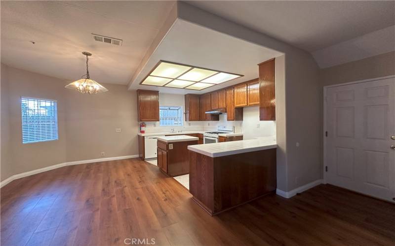 Kitchen and Dining Area