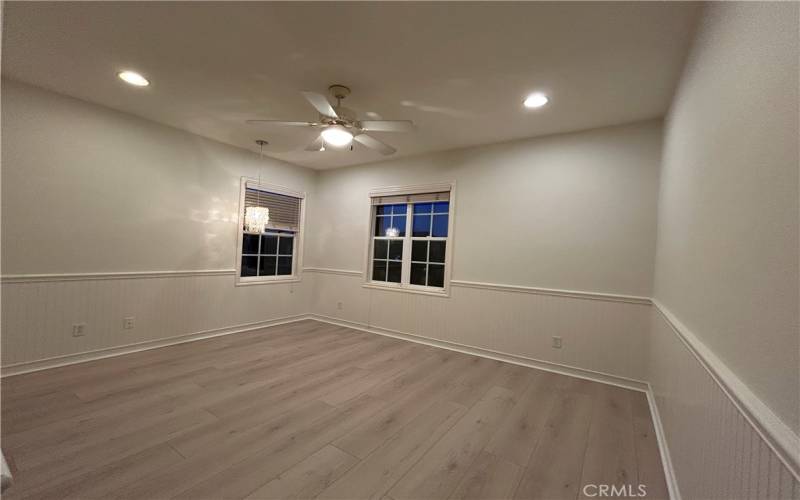 Bedroom 2 with own bathroom and walk in closet.