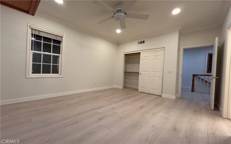 Bedroom 4 with ceiling fan