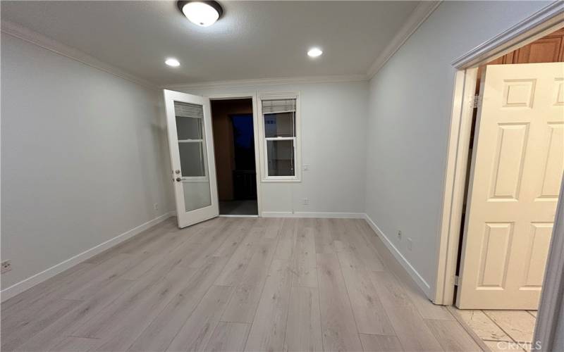 Bedroom 3 with entrance to private balcony