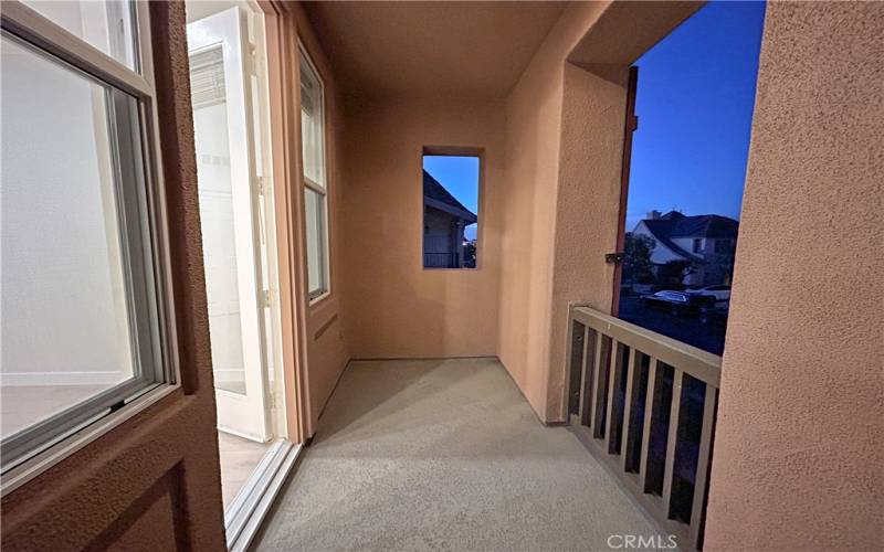 Bedroom 3 entrance to private balcony