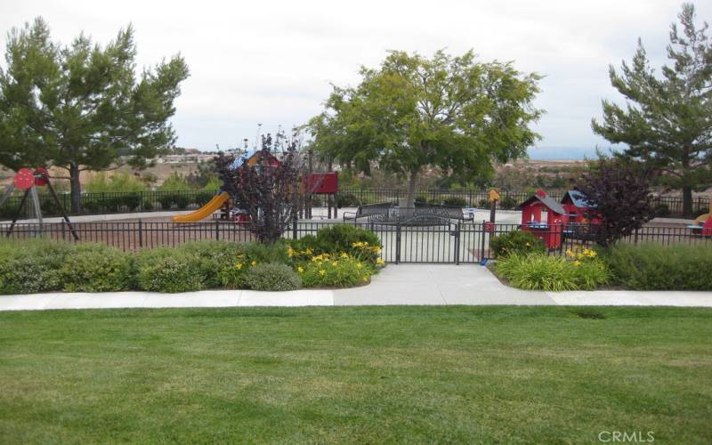 Community tot lot playground