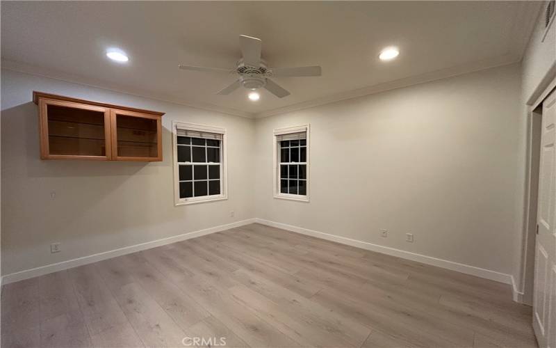 Bedroom 4 with ceiling fan