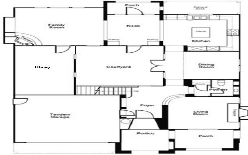 Floorplan first floor