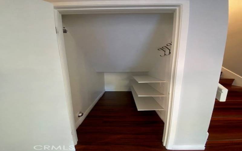 Large hallway storage closet