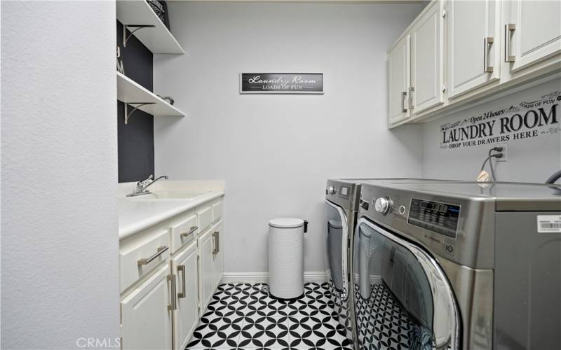 Indoor Private Laundry Room