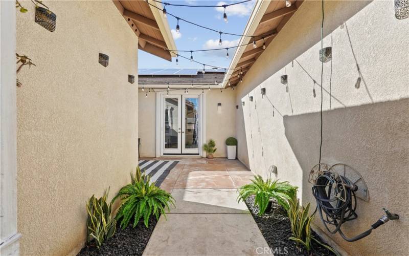 Front Courtyard Entrance