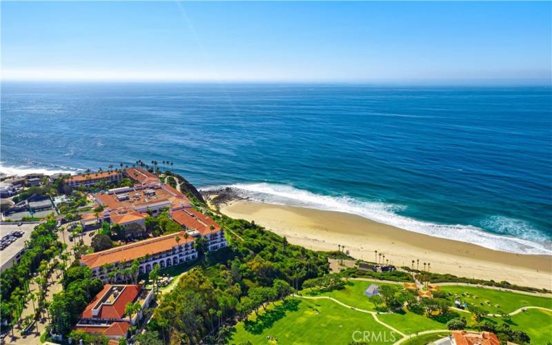 Ritz Carlton and Salt Creek beach