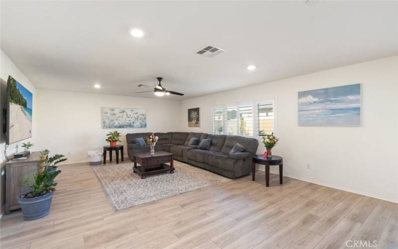 Plantation Shutter throughout the home