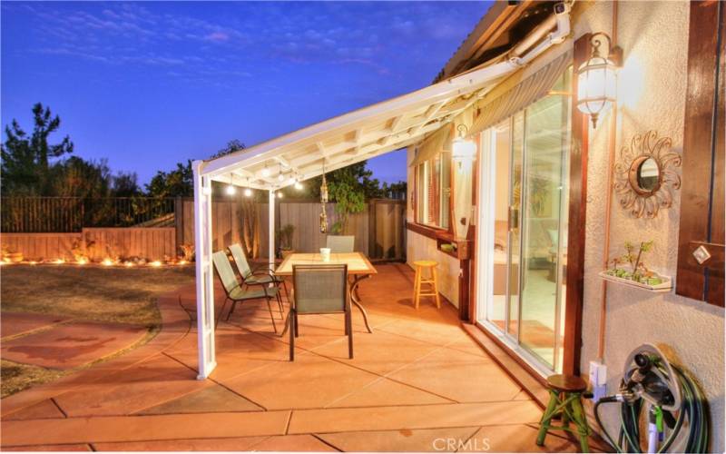 Backyard Patio