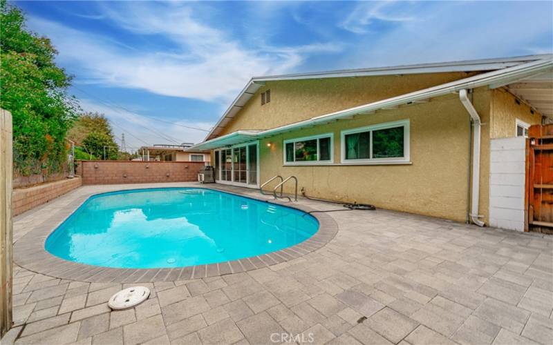 Backyard and Pool