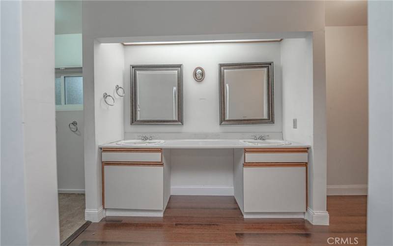 Primary Bathroom Double Sink