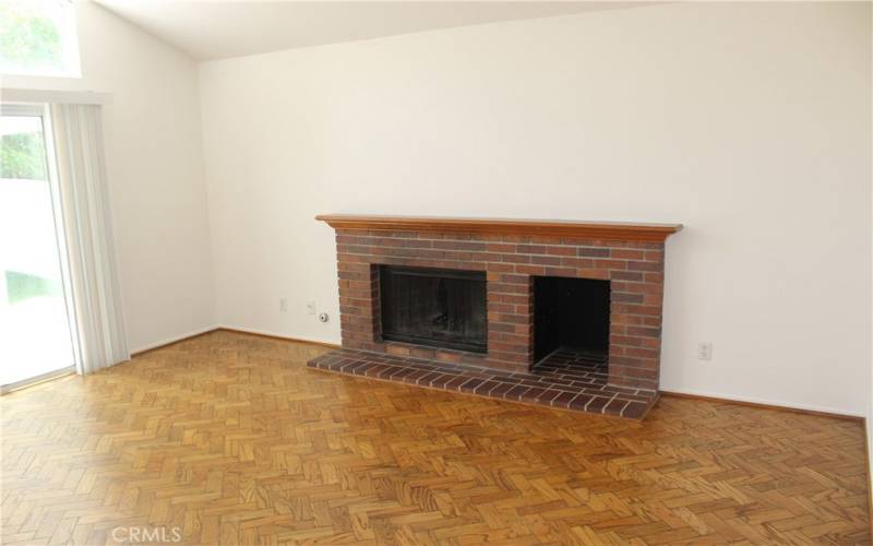 Family room. View to back yard.