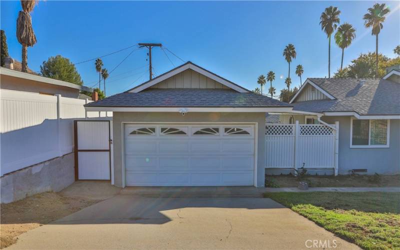 2-car detached garage.