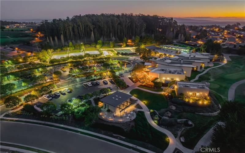 Aerial View of the Monarch Club