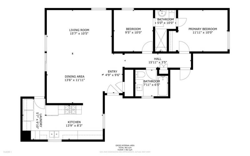 Floorplan for visual & informational purposes only. Not intended for accurate​​‌​​​​‌​​‌‌​​‌​​​‌‌​​​‌​​‌‌​​‌‌​​‌‌​​​​ measurements.