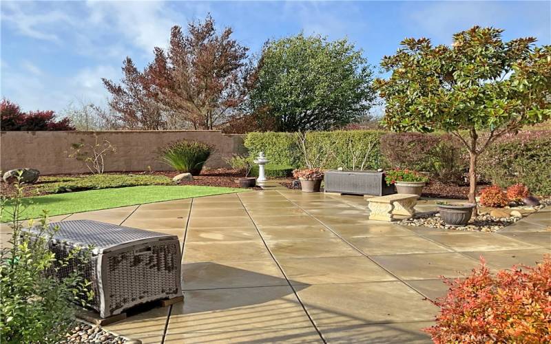 Large expansive patio, perfect for enjoying the wonderful Central Coast weather.