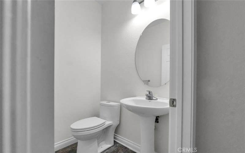 1/2 bath Powder room