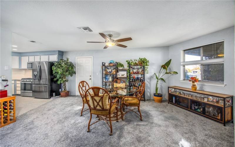 Dining Room open to Kitchen