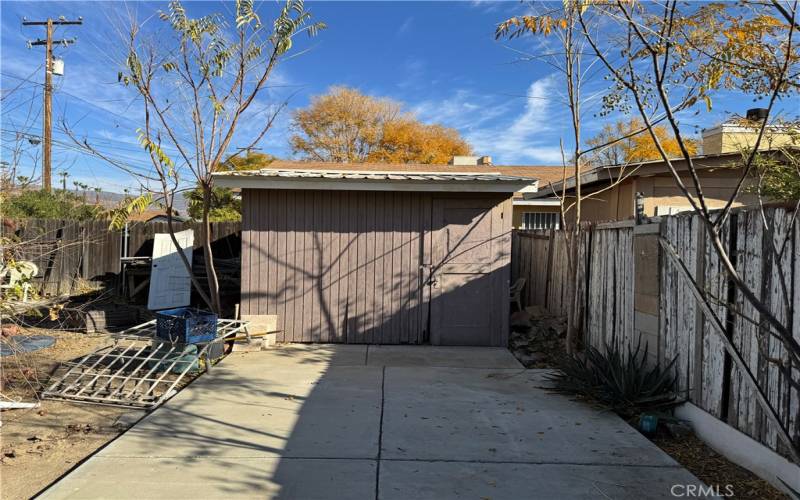 storage shed