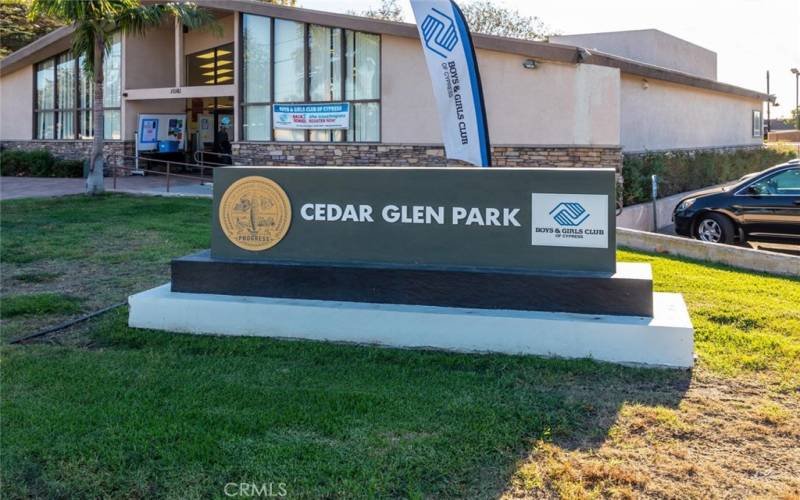 Cedar Glen Park