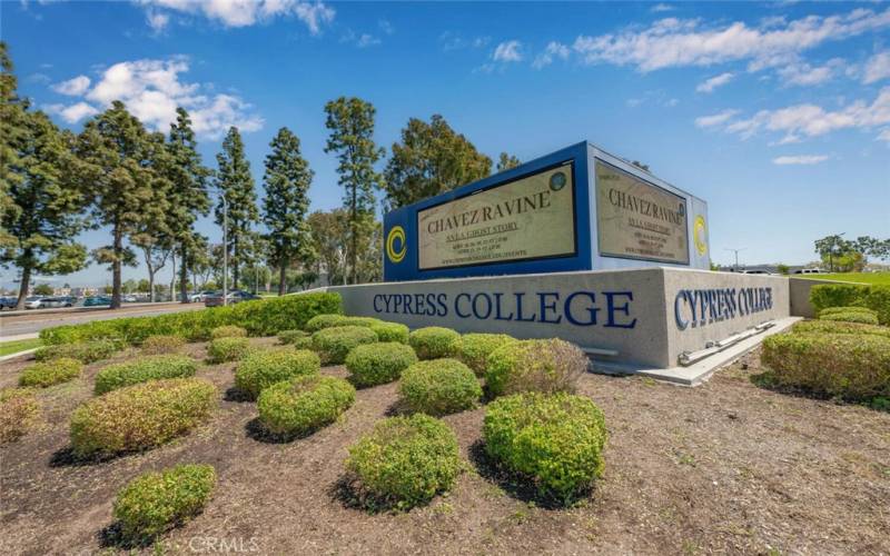 Cypress College has been named the top community college in California in the 2022 Best Community Colleges ranking.