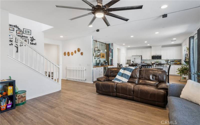 Family Room /Kitchen & Dining Area