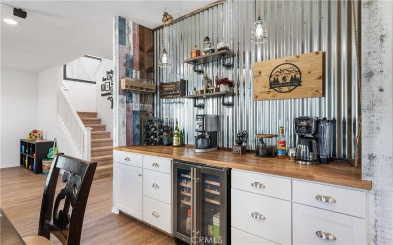 Custom Built Coffee & Wine Bar