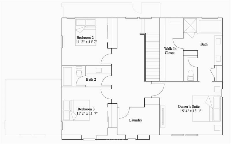 Residence 2 - Level 2 Floorplan