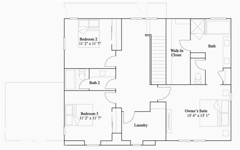 Residence 2 - Level 2 Floorplan