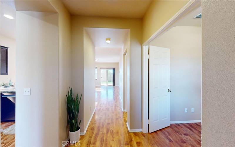 Entry hallway