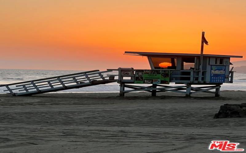 Sunsets from nearby Zuma Beach