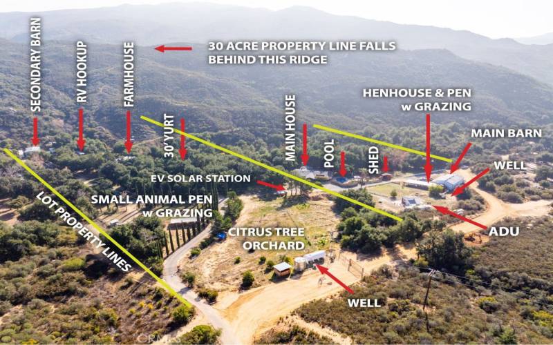 Dual lot layout of available adjacent property