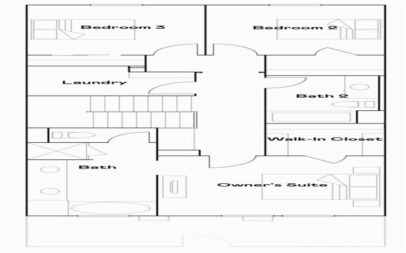 Residence 2 - Level 2 Floorplan