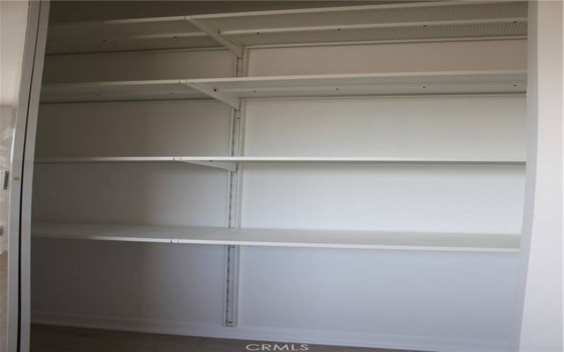 Upstairs Loft custom closet