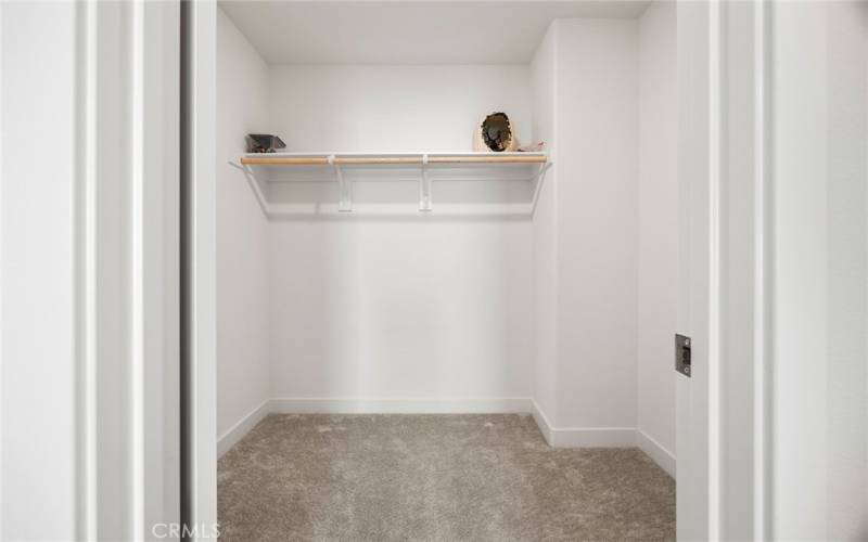 Bedroom #3- walk in Closet