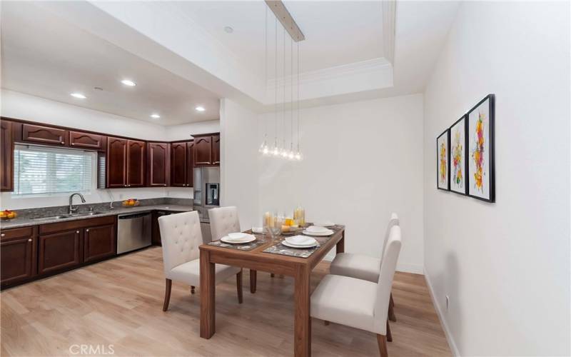 Virtual Staging-Dining, Kitchen