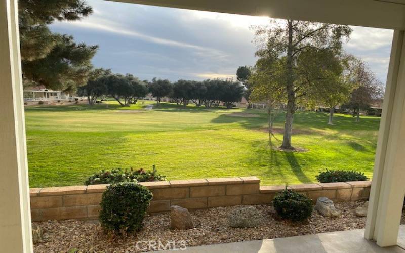 8th fairway near the green