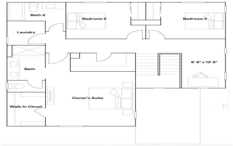 Residence 1 - Level 2 Floorplan