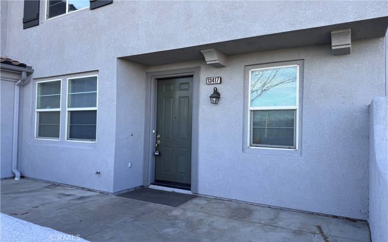 Spacious Front Patio