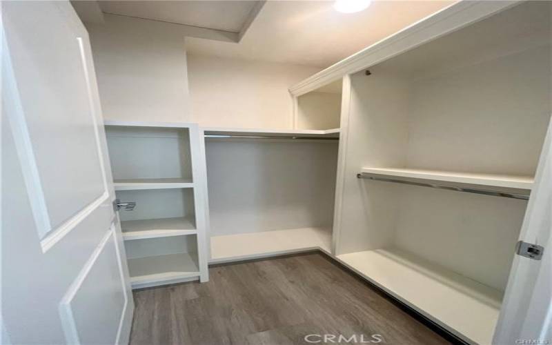 2nd Floor Closet Space