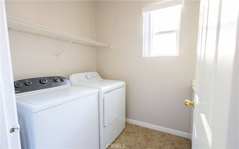 Laundry room.