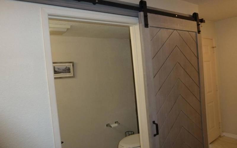 Guest Bathroom w/Barn door upgrade