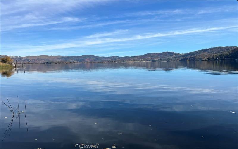 View from the boat slip