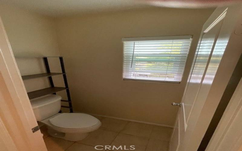 Master bedroom toilet - window