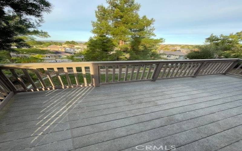 Master bedroom deck 2